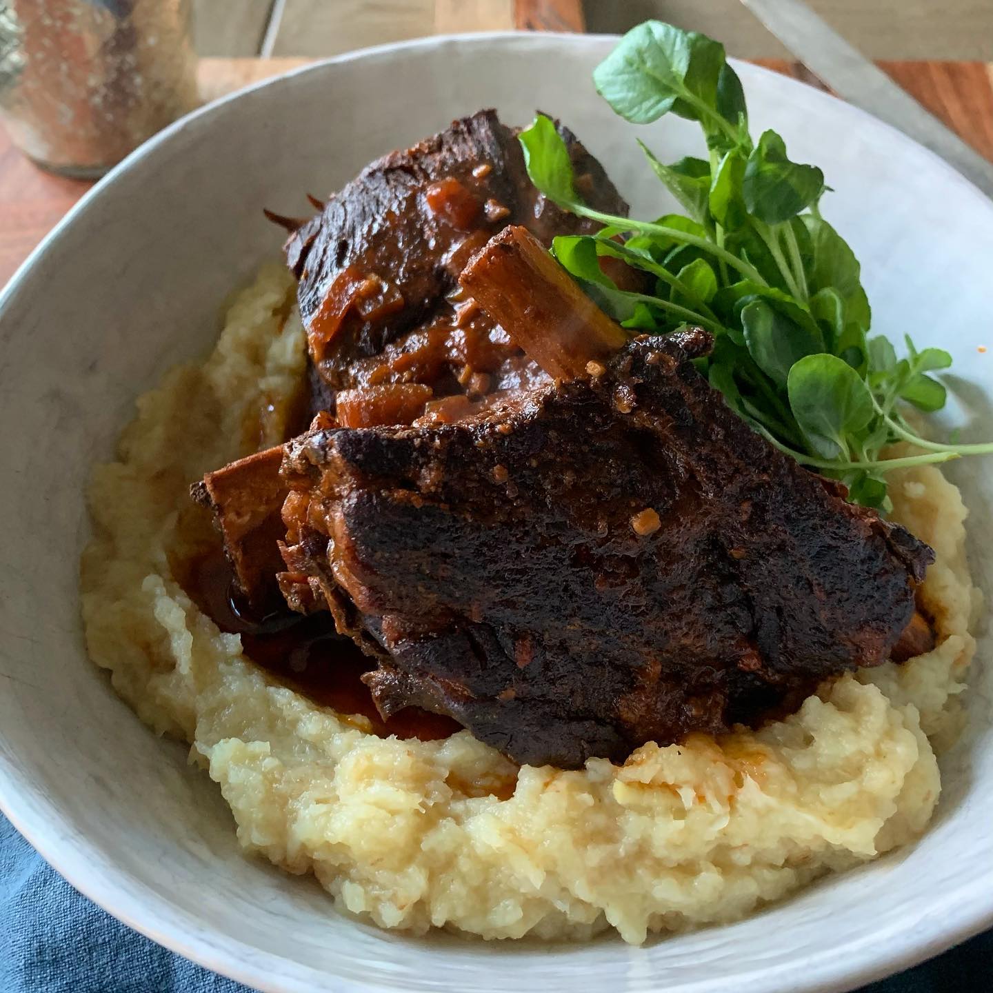 Molasses Slow Cooked Short Ribs White Sparrow Food Company